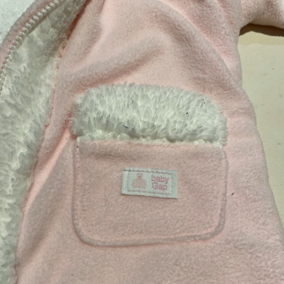 Baby Girl 3-6 months Microfleece Bundler - Picture 6 of 7